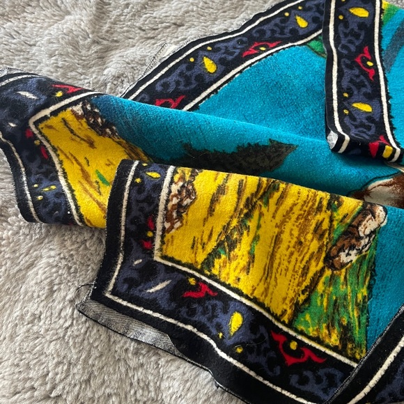 Vintage Colorful Rainbow Unicorn 70’s Tapestry Cloth Retro 420 Friendly - Picture 11 of 11